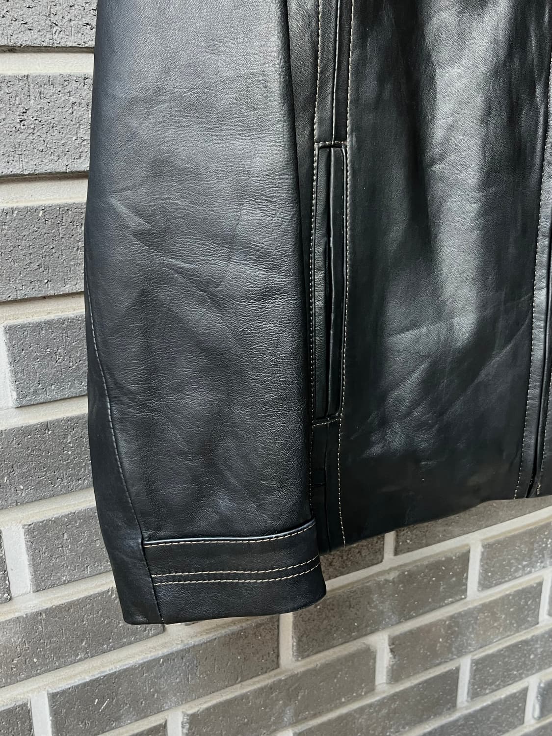 90s ICINOO lambskin 양가죽 자켓 상품이미지5