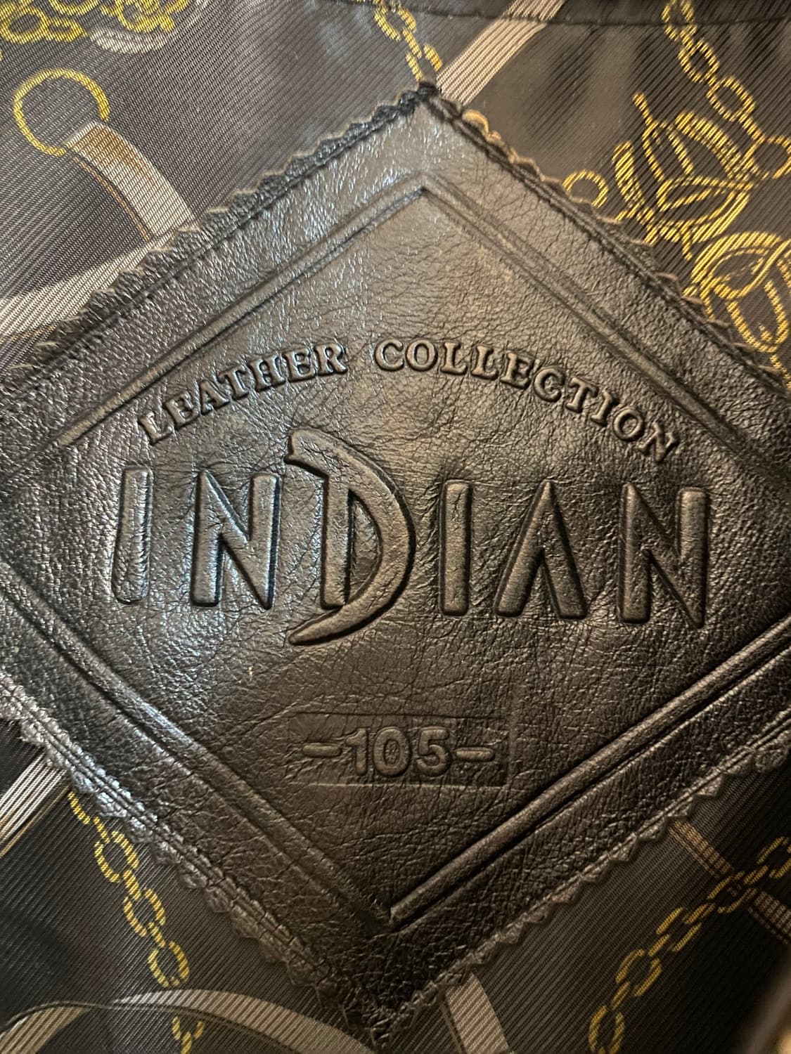 빈티지 퍼카라 레더 다운 자켓 상품이미지4