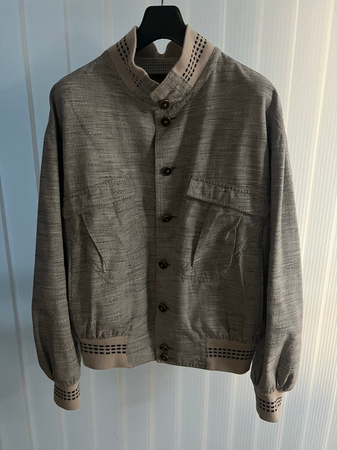 80‘s emporio armani light grey jacket 상품이미지1