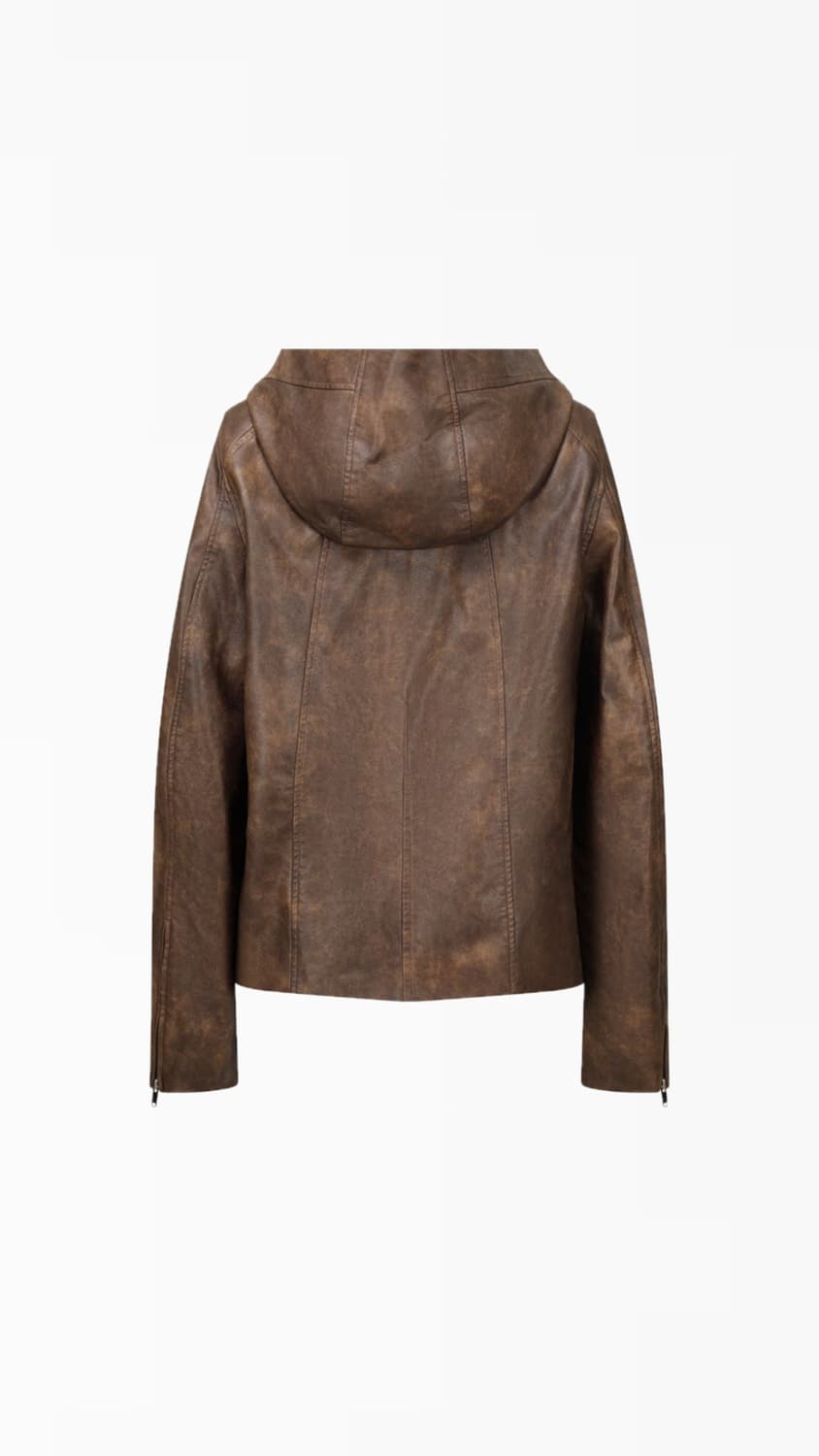 Nache seam leather jk 상품이미지3