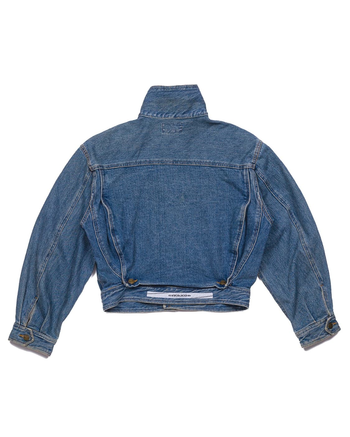 80s 마리떼프랑소와저버 큐브 데님자켓 M 상품이미지4