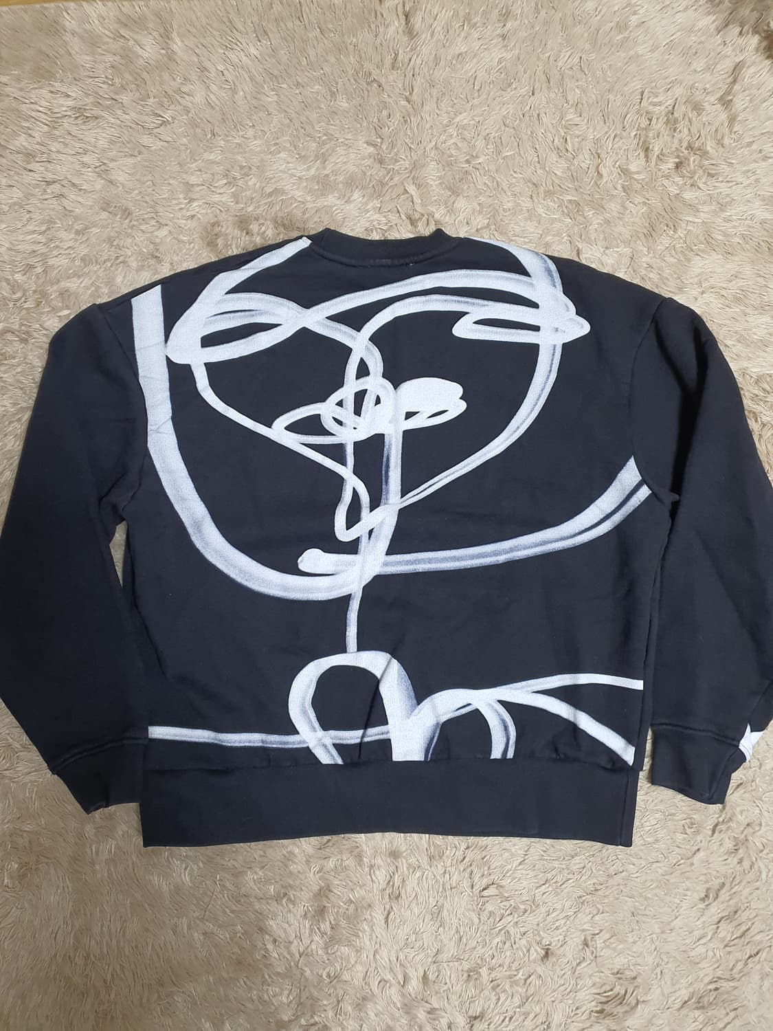 자라x살벤티우스 콜라보 한정판 맨투맨 사이즈 95 상품이미지3