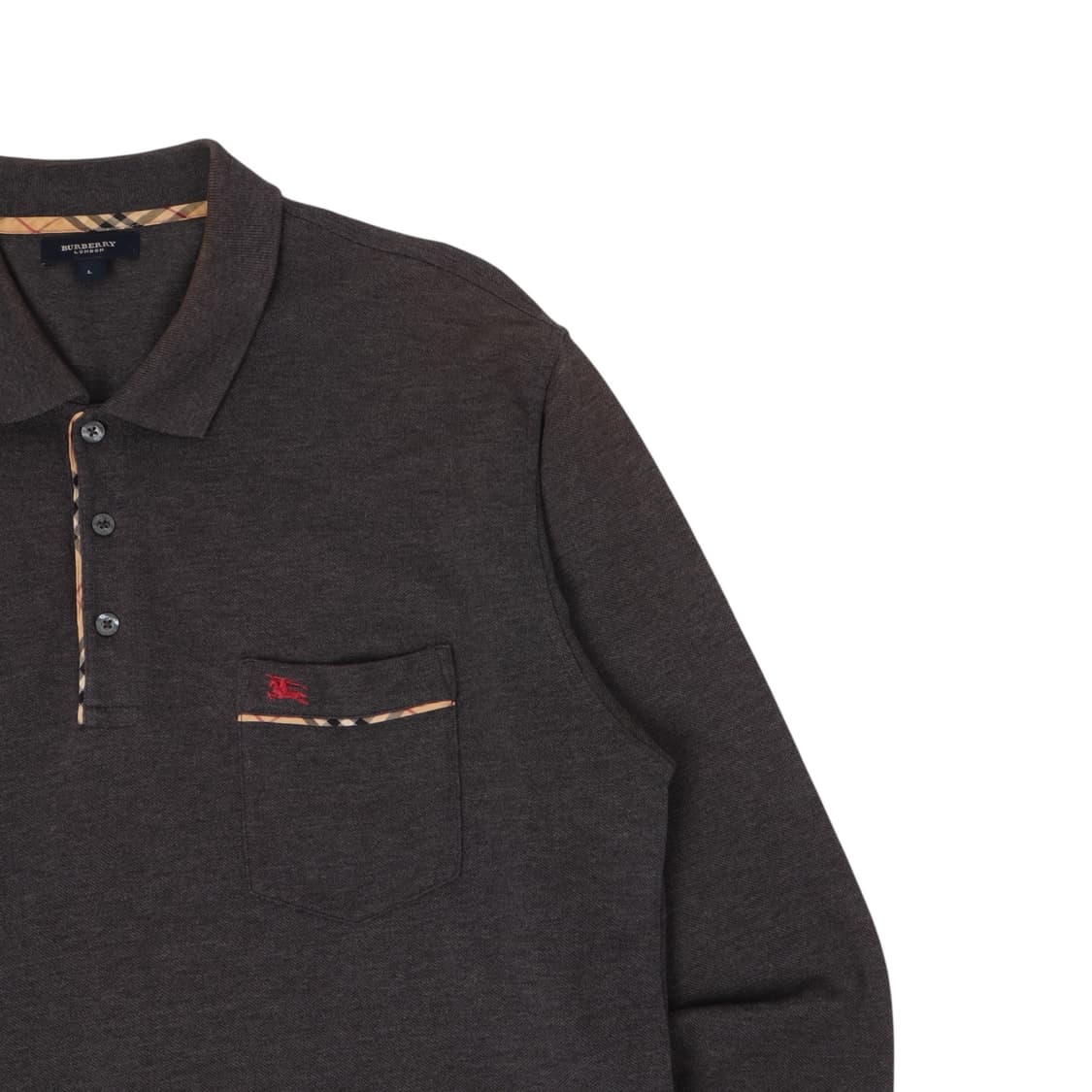 버버리 런던 챠콜 pk 롱슬리브 티셔츠 상품이미지3