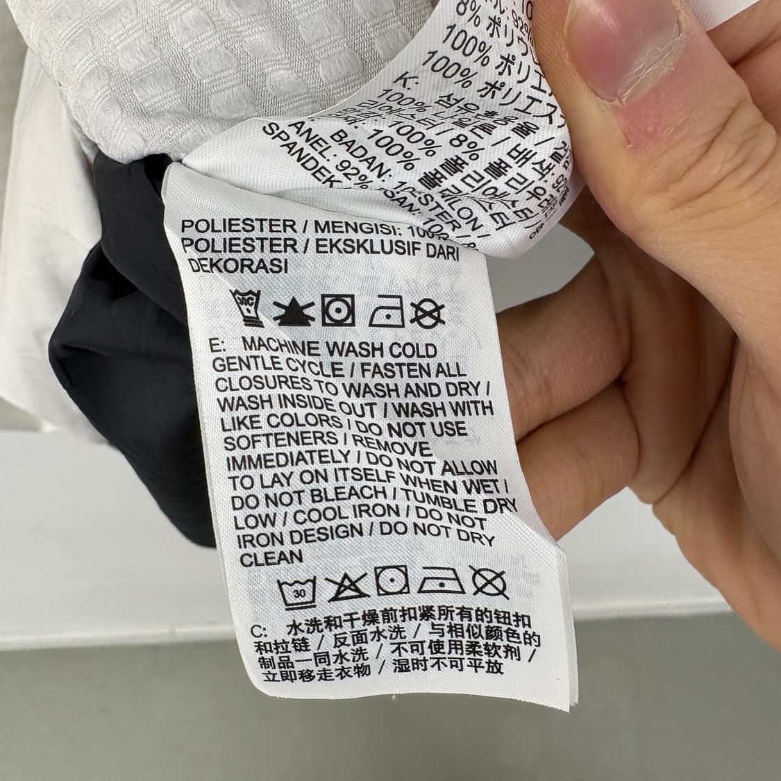 나이키 러닝 블랙/화이트 바람막이 남성 M 상품이미지8