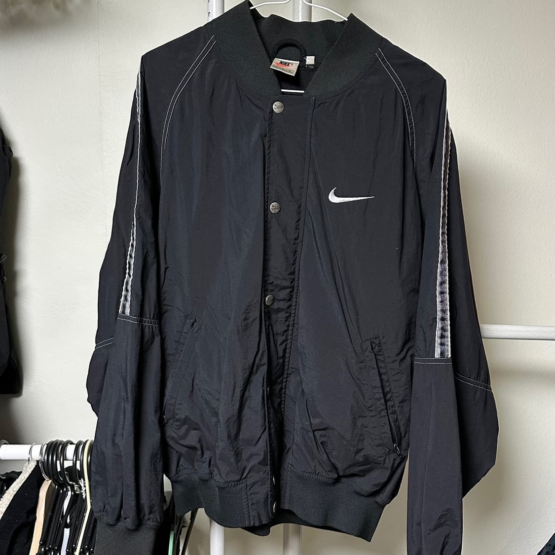 나이키 90s 블랙 코치 자켓 상품이미지1