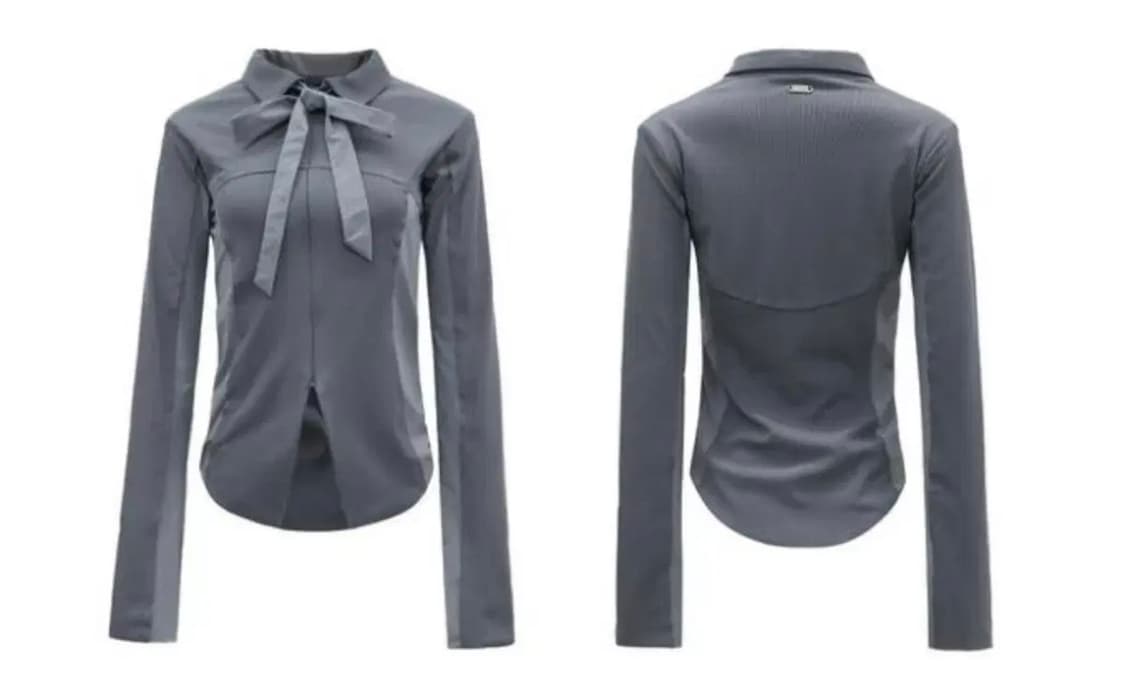 나체 TIE JERSEY SHIRT ZIP-UP 상품이미지1