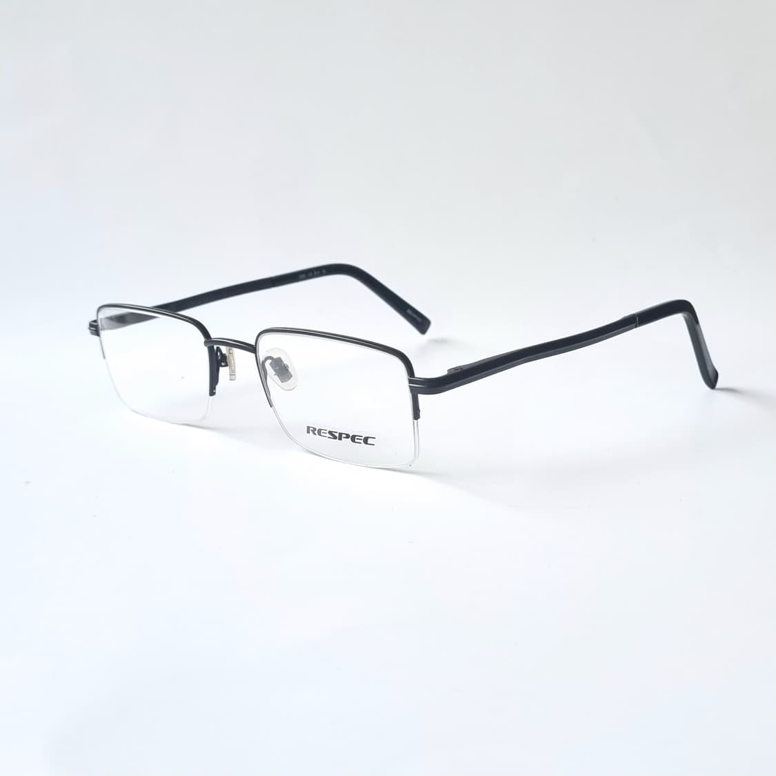 데드스탁 빈티지 직사각 반무테 안경테 443 상품이미지3