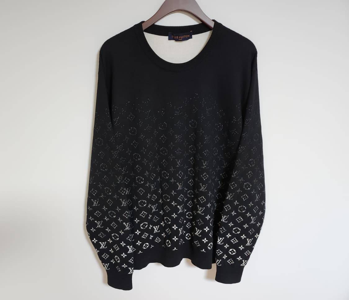 [XL] 루이비통 블랙 멀티 모노그램 니트 RM211Q 상품이미지1