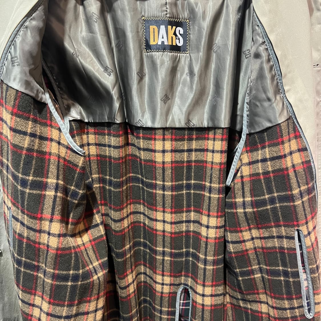 DAKS 닥스 벨티드 롱 코트 상품이미지3
