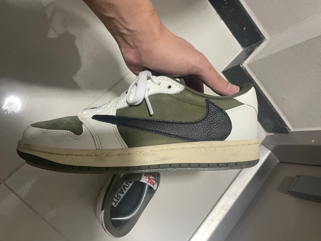 나이키 스캇 조던1로우 리버스올리브 265 상품이미지2