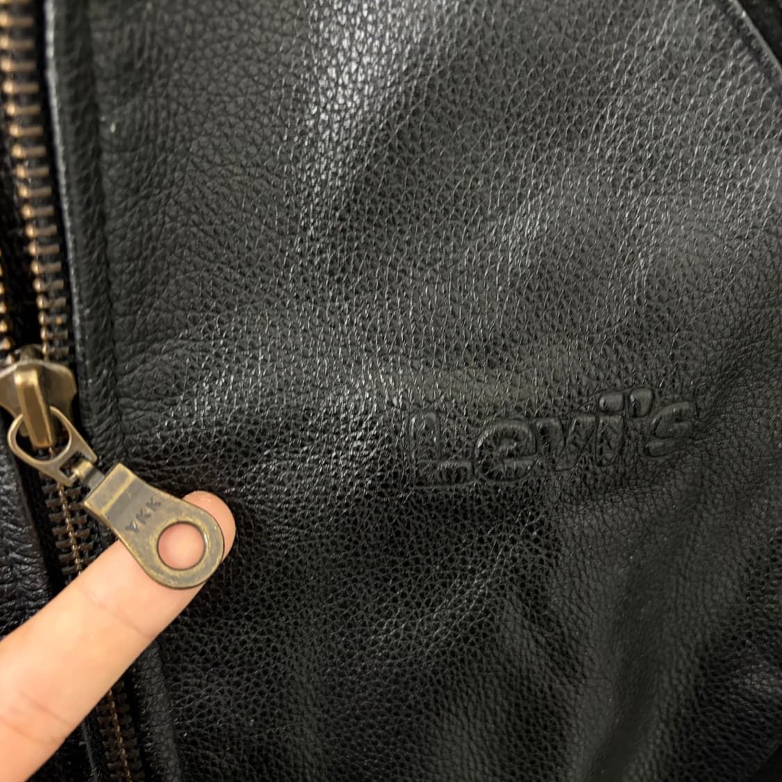 리바이스 소가죽 스웨이드 패널 자켓 상품이미지8