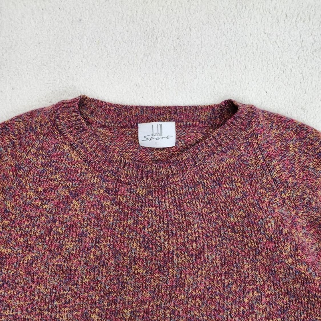 DUNHILL SPORT 보카시 스웨터 Women L 상품이미지5