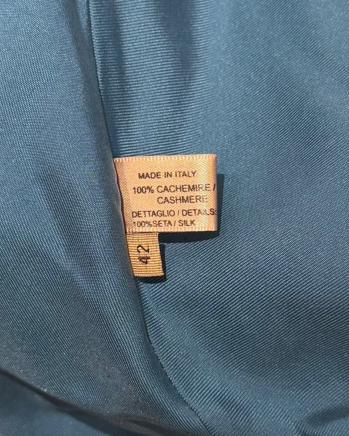 보테가 베네타 블루 실크 니트 가디건 상품이미지9