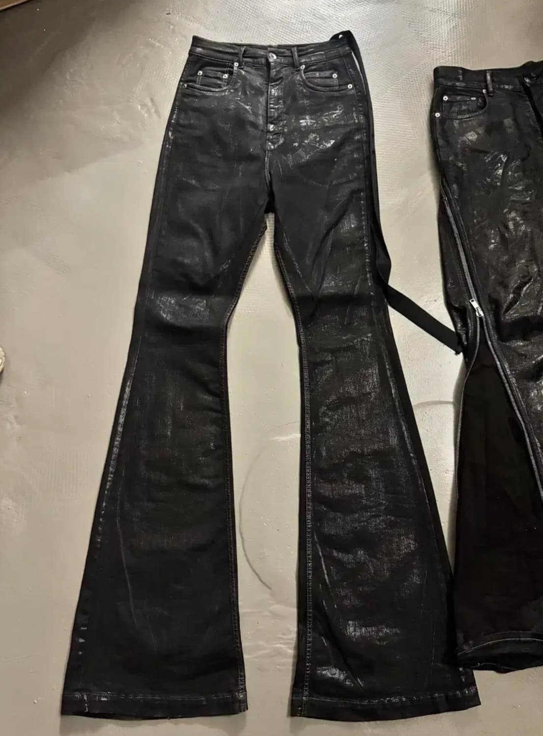 릭오웬스 왁스 볼란 부츠컷 sbf  상품이미지2