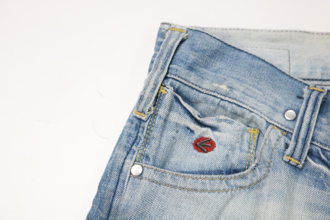 ENERGIE 에너지 빈티지 워싱 부츠컷 데님 팬츠 (W30 L34) 상품이미지4