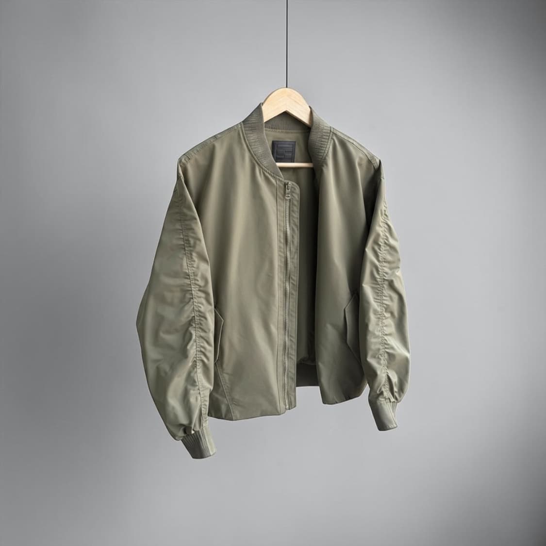 100~105/ 시스템옴므 22FW 나일론 봄버 자켓 상품이미지1