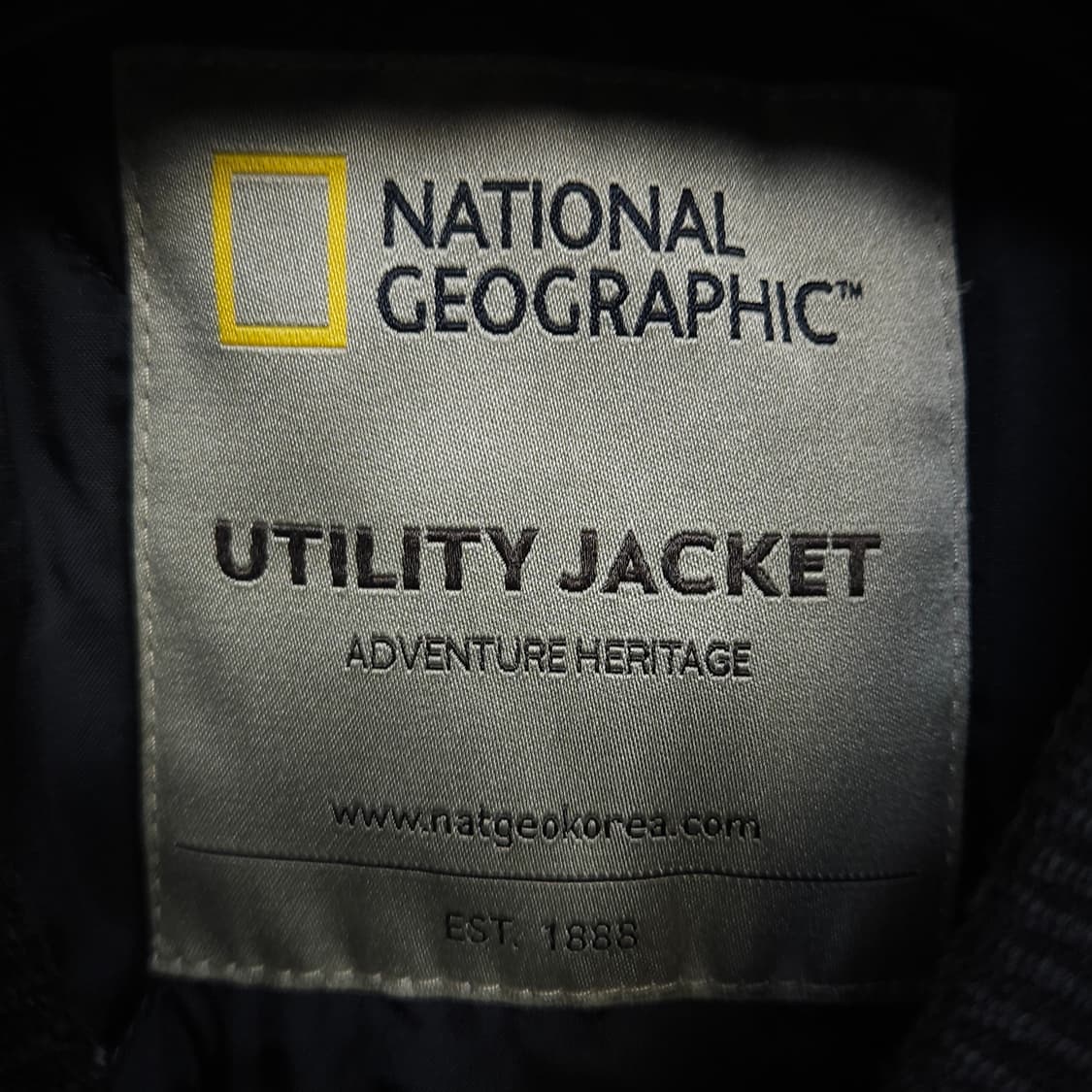 S ) 내셔널지오그래픽 유틸리티 자켓 마원 항공자켓 블랙 상품이미지6