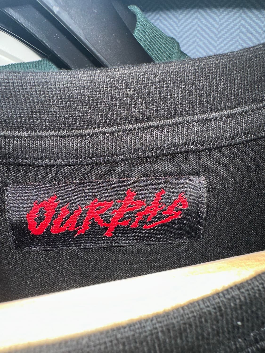 [1회착] ourpas 럭키 프라이스 티셔츠 블랙 L 상품이미지4
