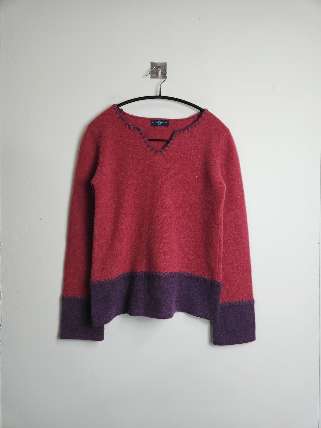 투톤 스티치 니트 상품이미지6