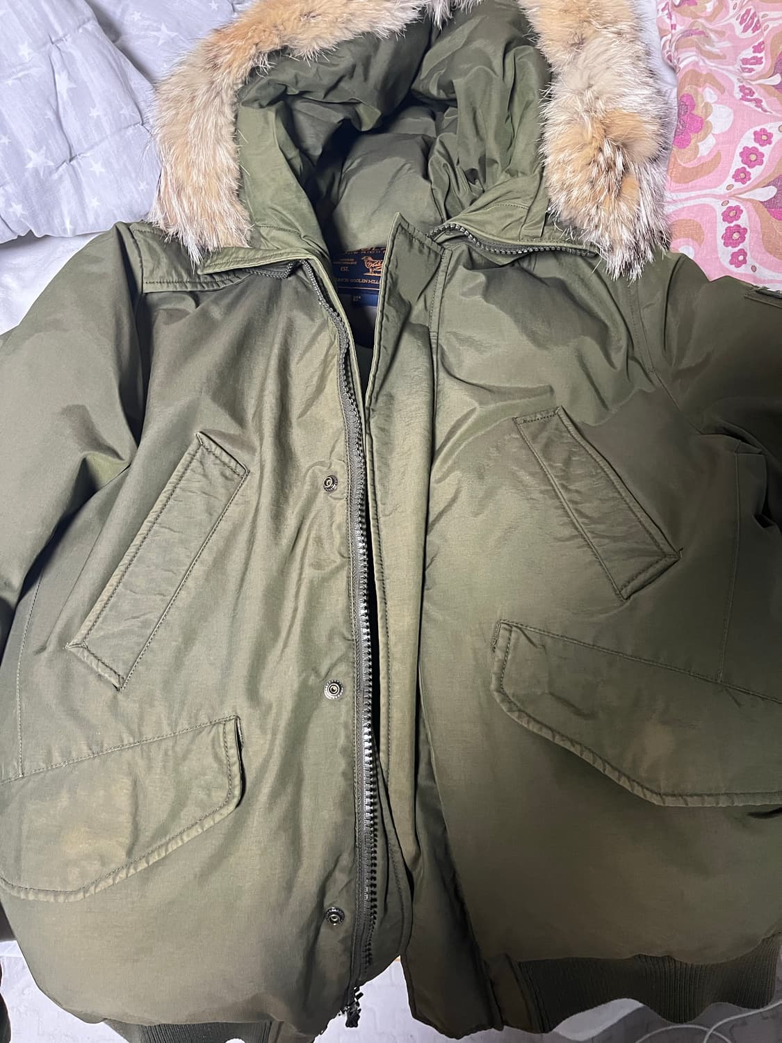 울리치 폴라자켓 카키 M 상품이미지1