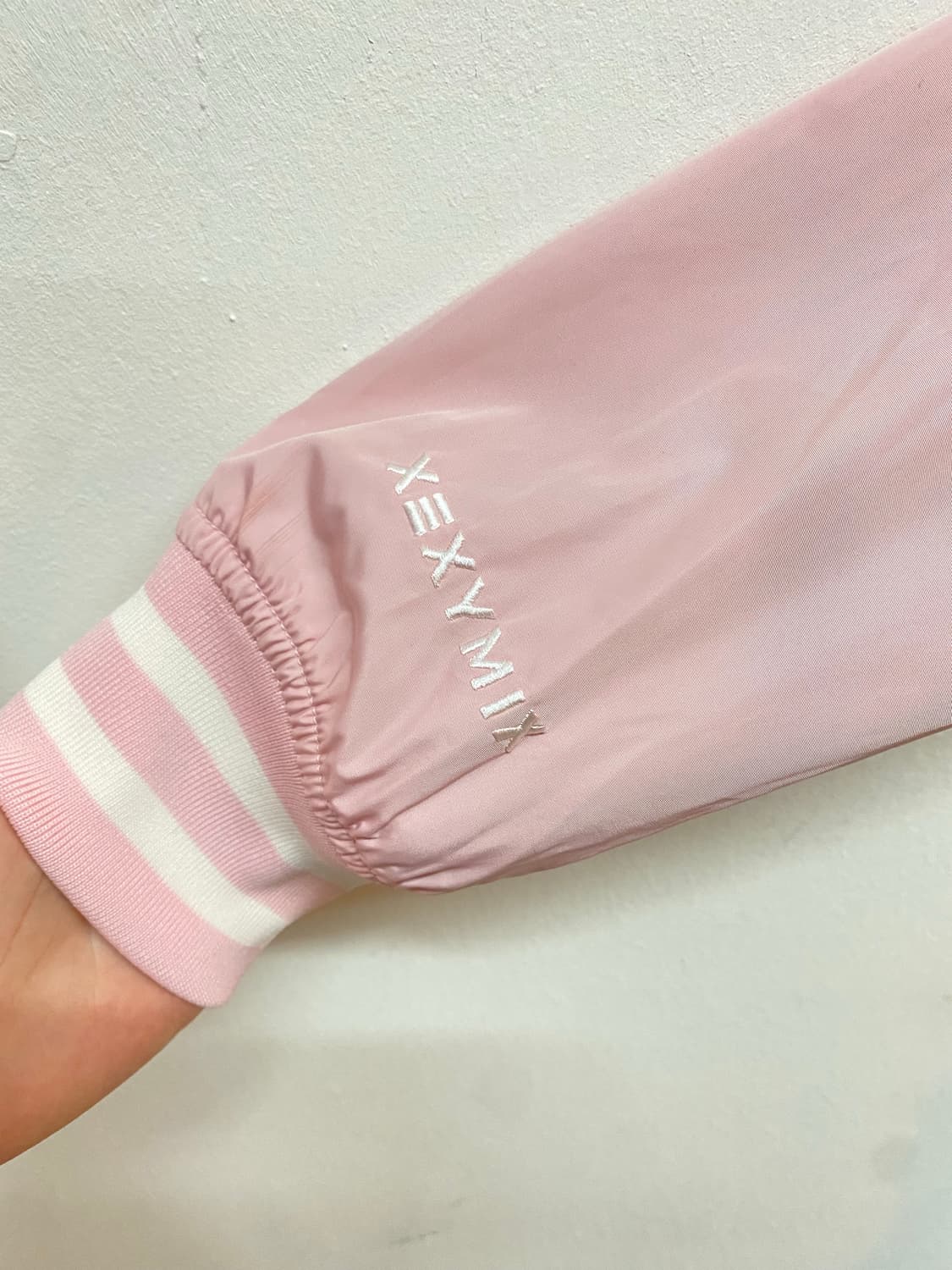 젝시믹스 핑크 봄버 야구점퍼 자켓 S 상품이미지4