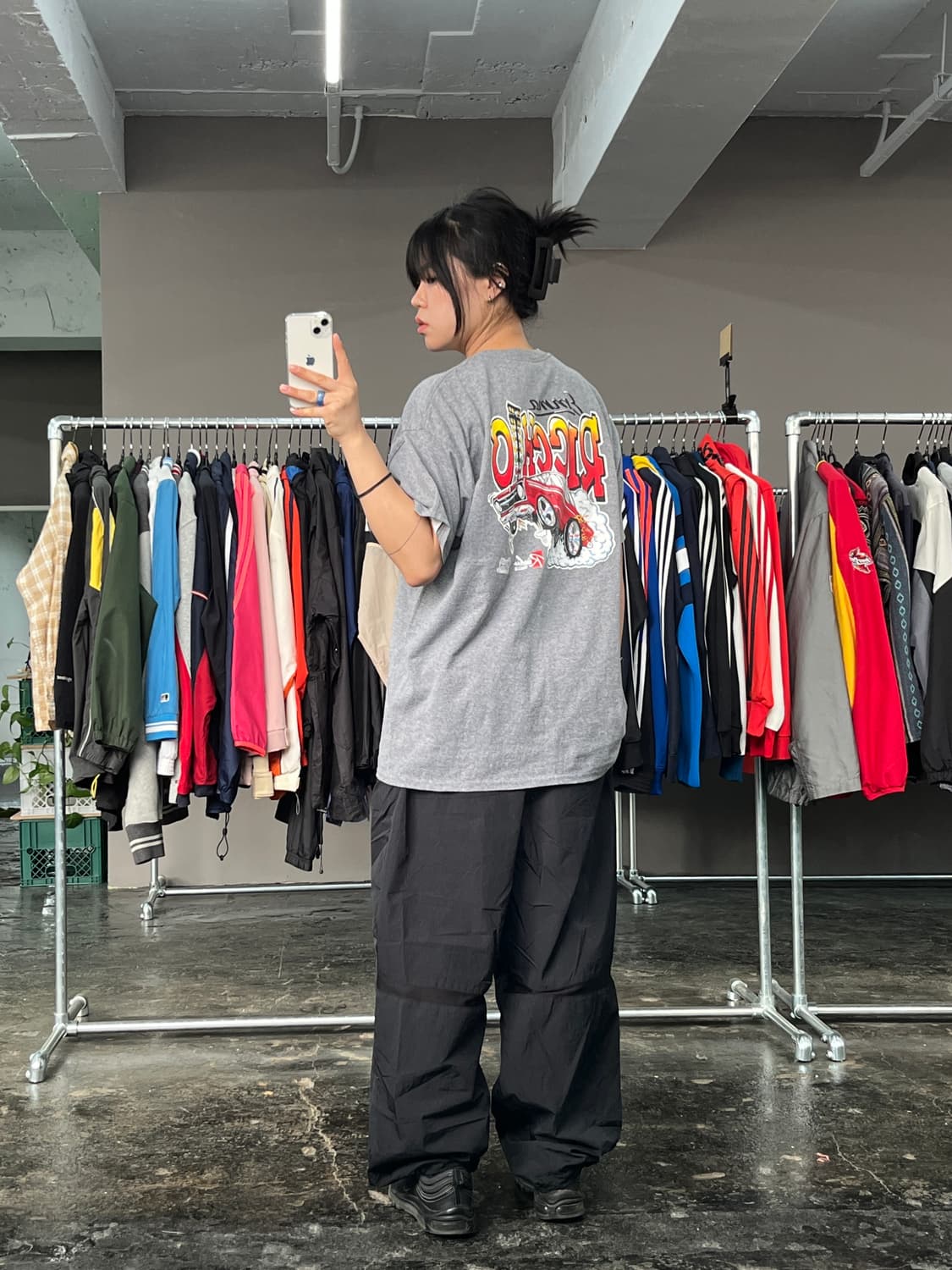 빈티지 프린팅 반팔 티셔츠 상품이미지5