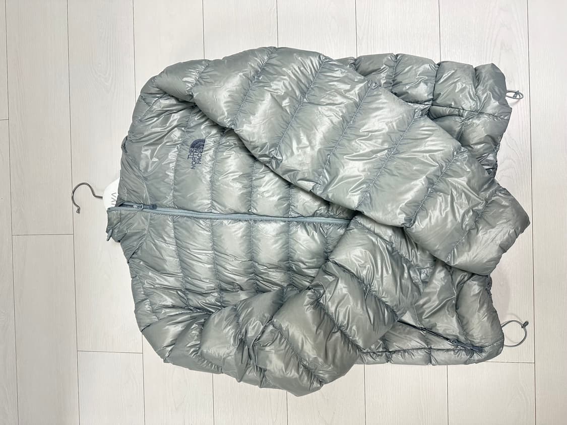 노스페이스 마티에르 EX RDS 다운 후디 XL(105) 라이트그레이 상품이미지3