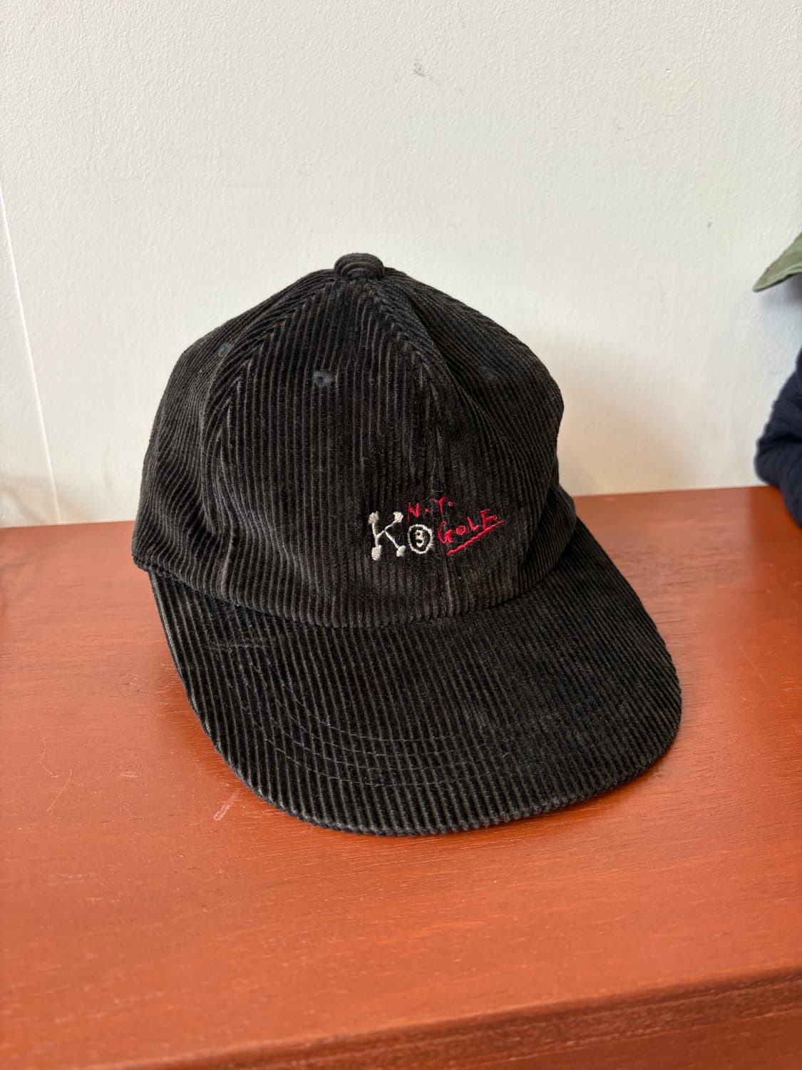 JPN K3 GOLF 자수 코듀로이 캡 상품이미지1