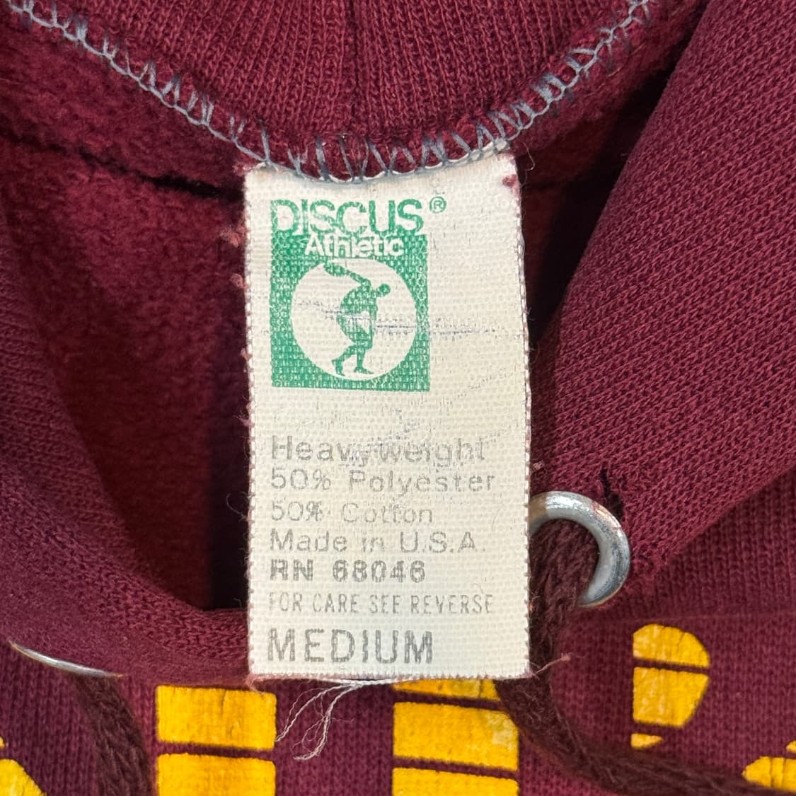 M) USA 빈티지 스웻 후드티 상품이미지6