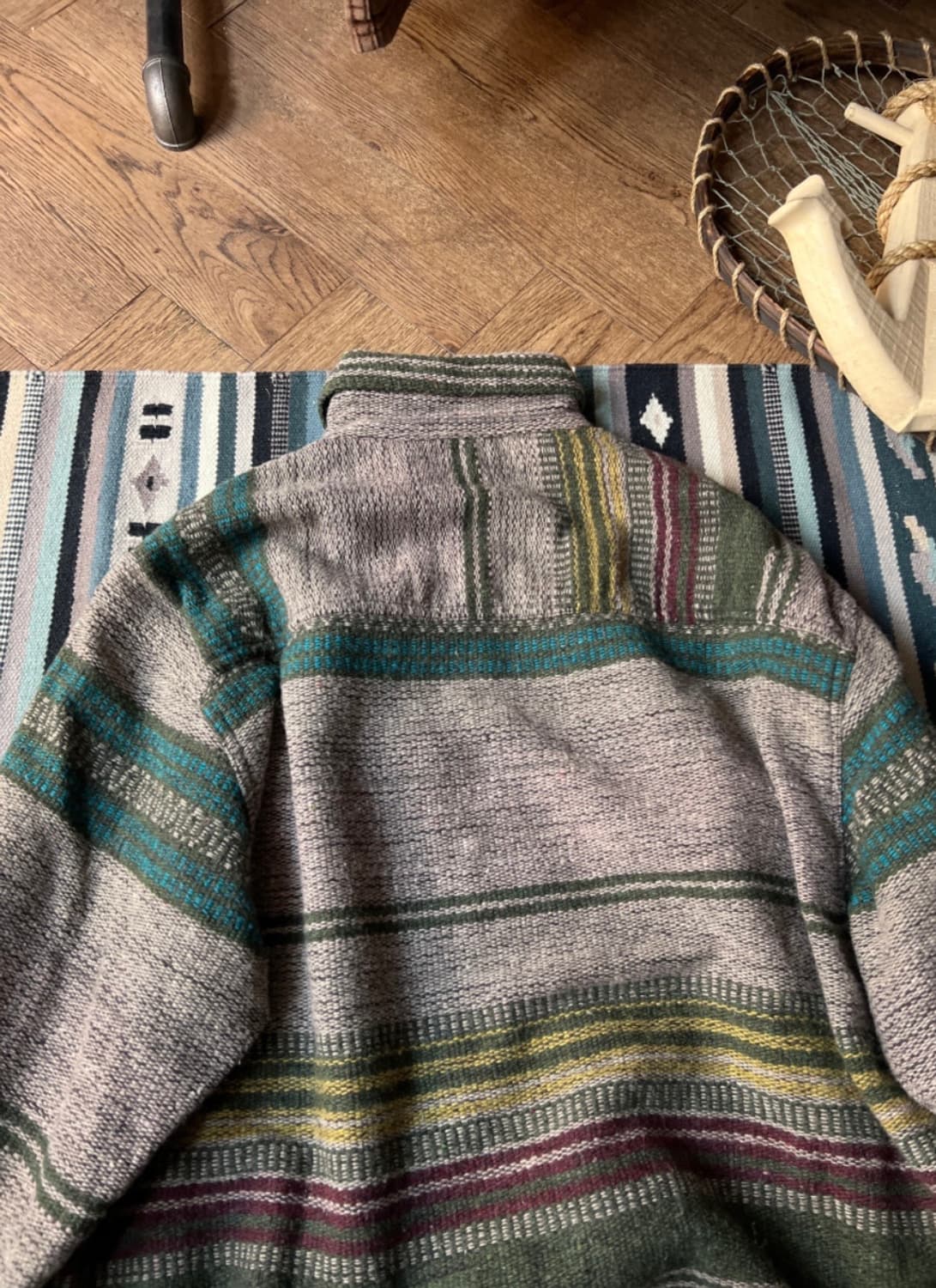 90’s paragraff 빈티지 나바호 부클 셔츠 상품이미지3