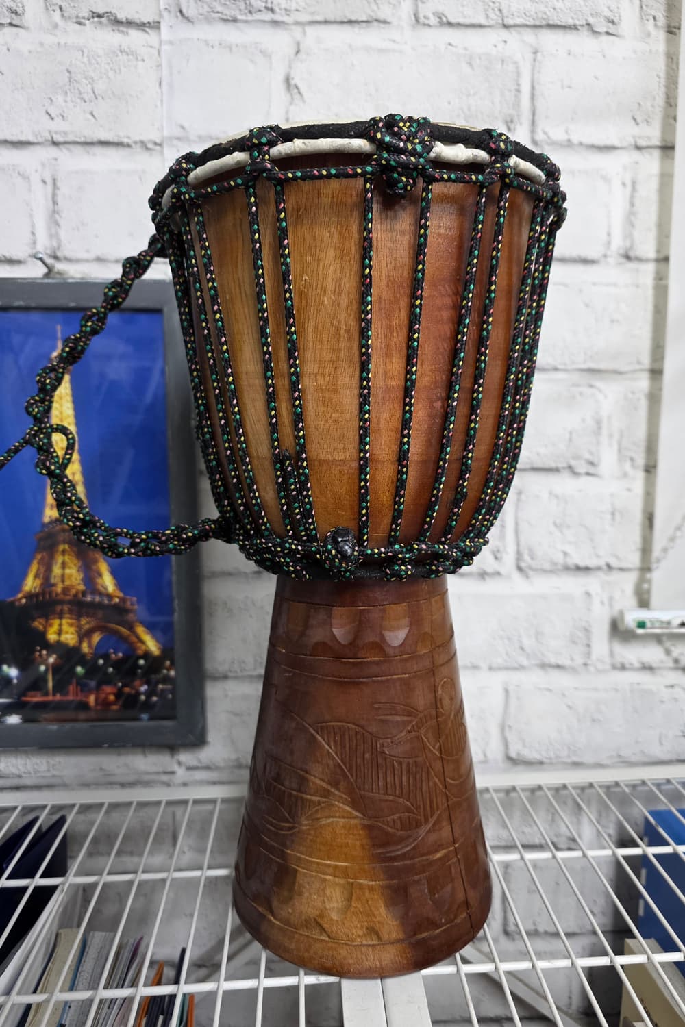 인도네시아 젬베  핸드메이드 타악기 북 인테리어소품 YB52 상품이미지1