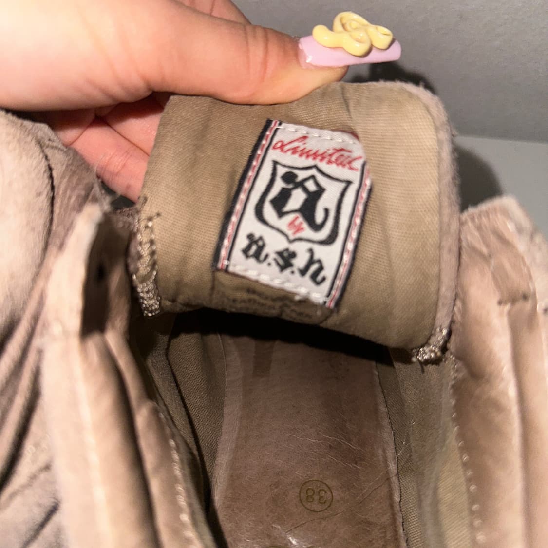 Ash 하이탑 베이지 스니커즈 38  상품이미지6