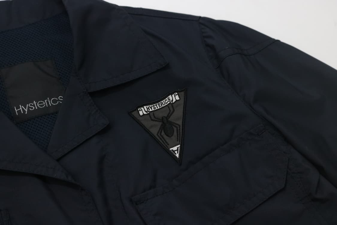 히스테릭스글래머 빈티지 스파이더 패치 네이비 필드 자켓 상품이미지4