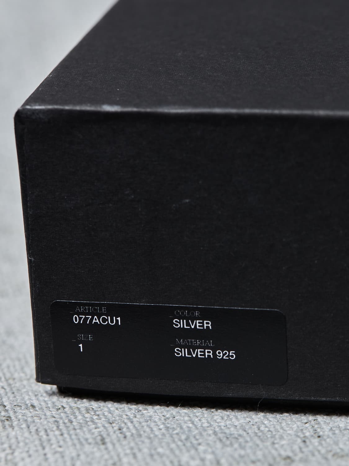 (이틀간만 판매) Julius X fangophilia 이너 조인트 링 상품이미지5