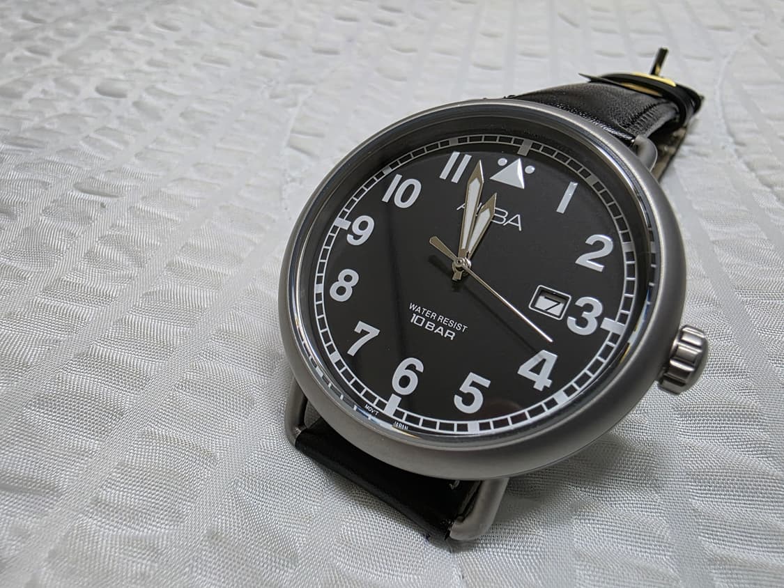 세이코 알바 ALBA 밀리터리 스타일 워치 쿼츠 시계 seiko alba 상품이미지4