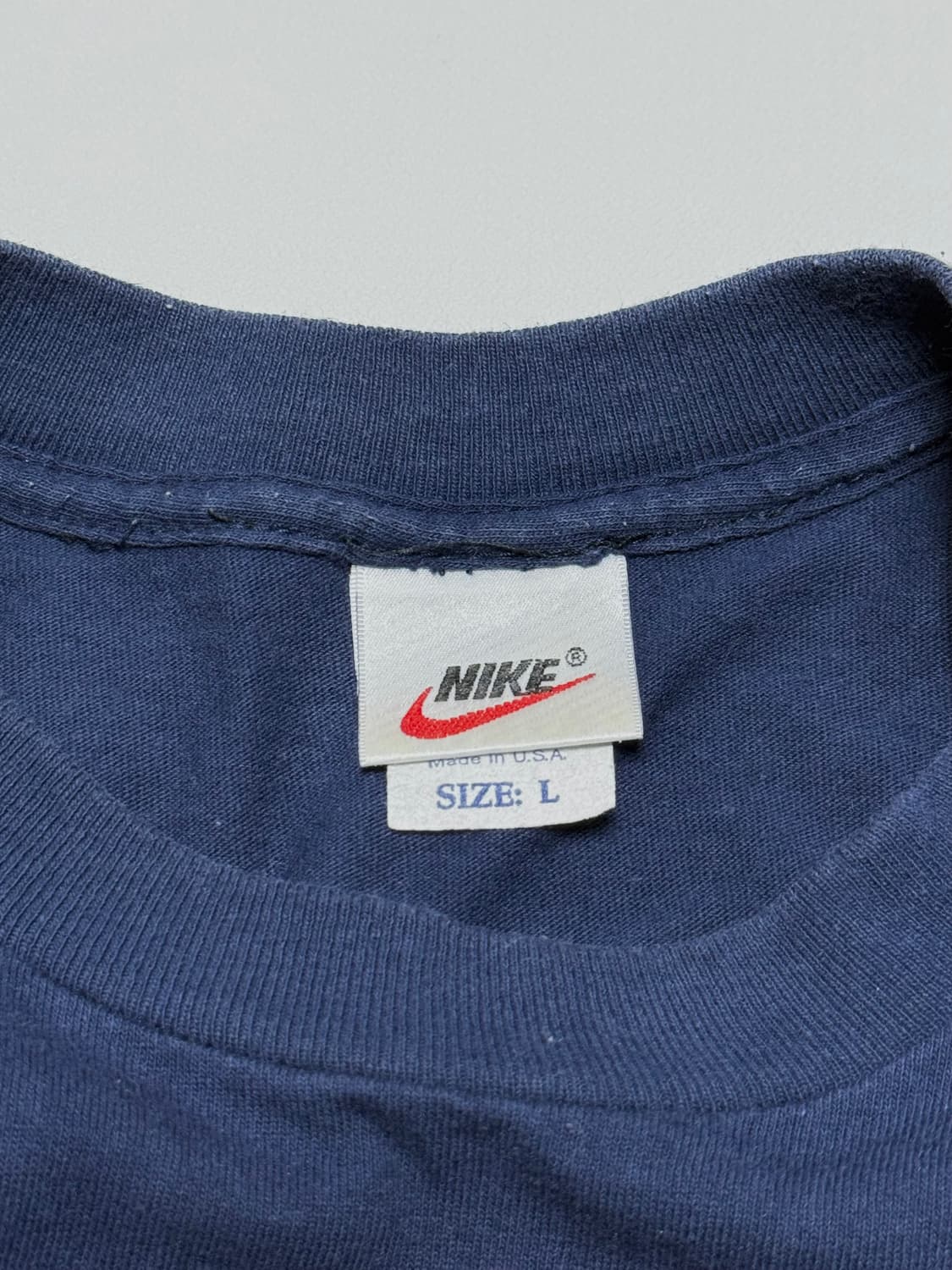 90s usa 올드 나이키 자수 빈티지 반팔 티셔츠 상품이미지3