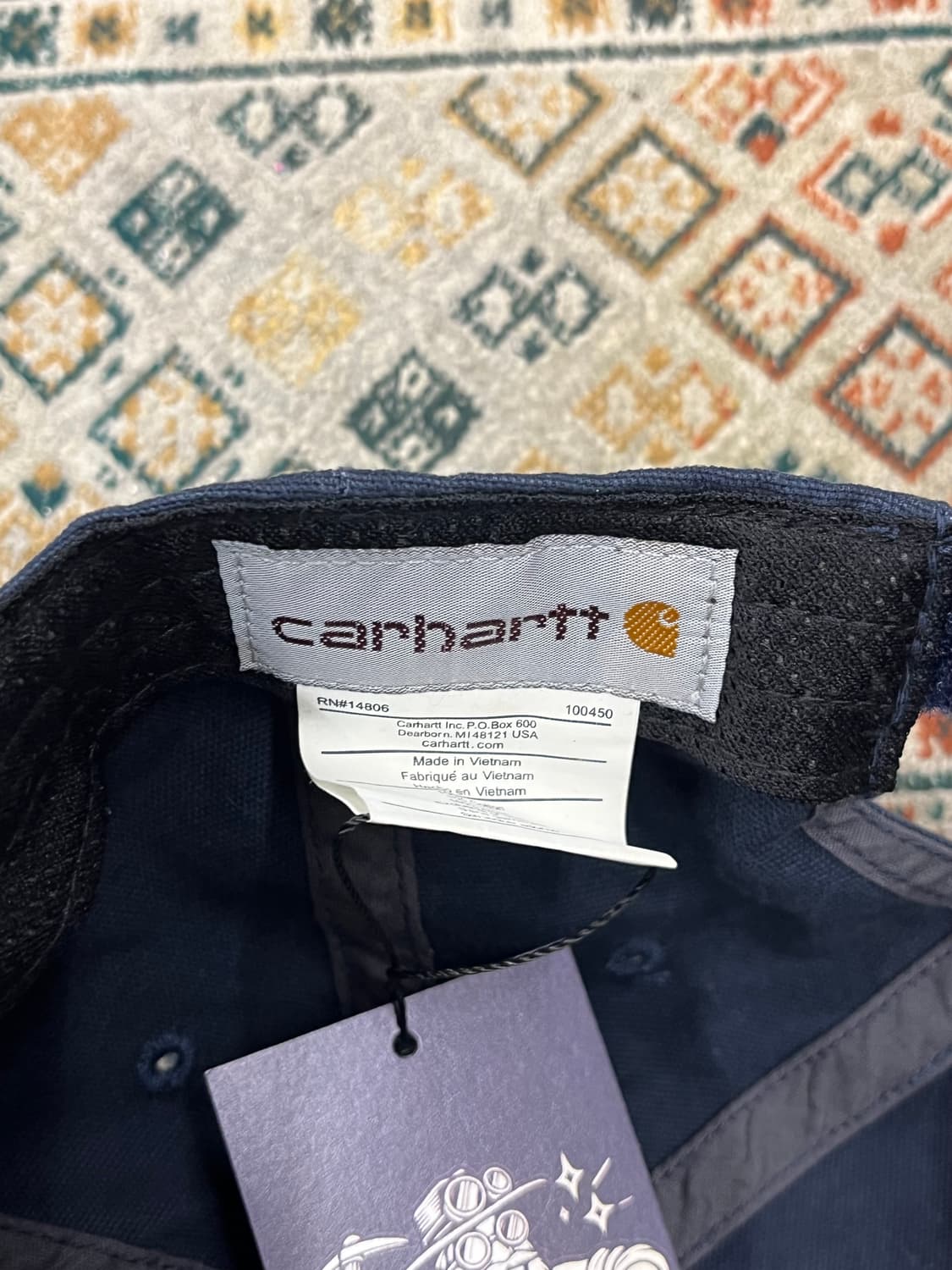 칼하트 볼캡 네이비 #csz3026 상품이미지2