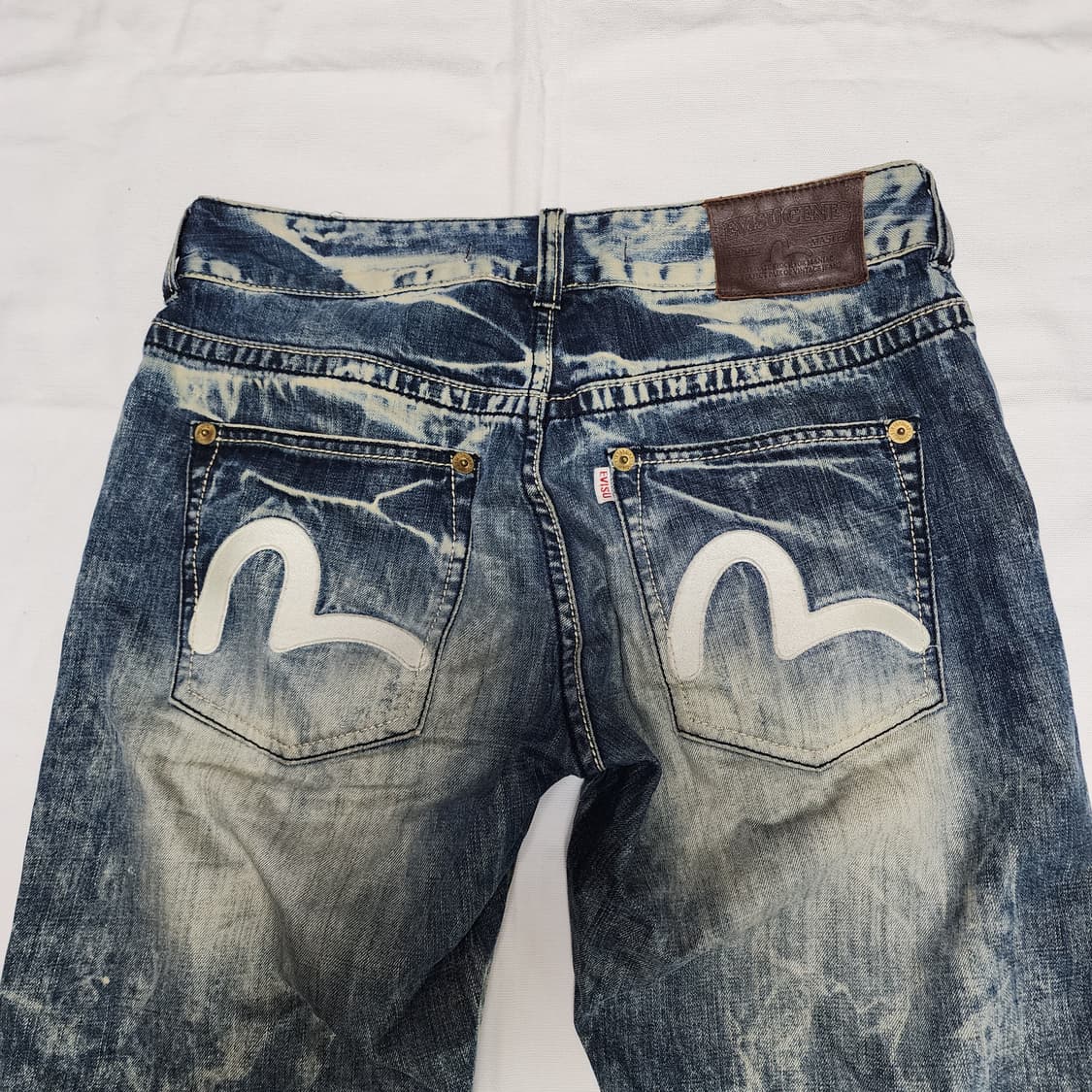 에비수 락시크 워싱 아이스 데님팬츠 상품이미지4