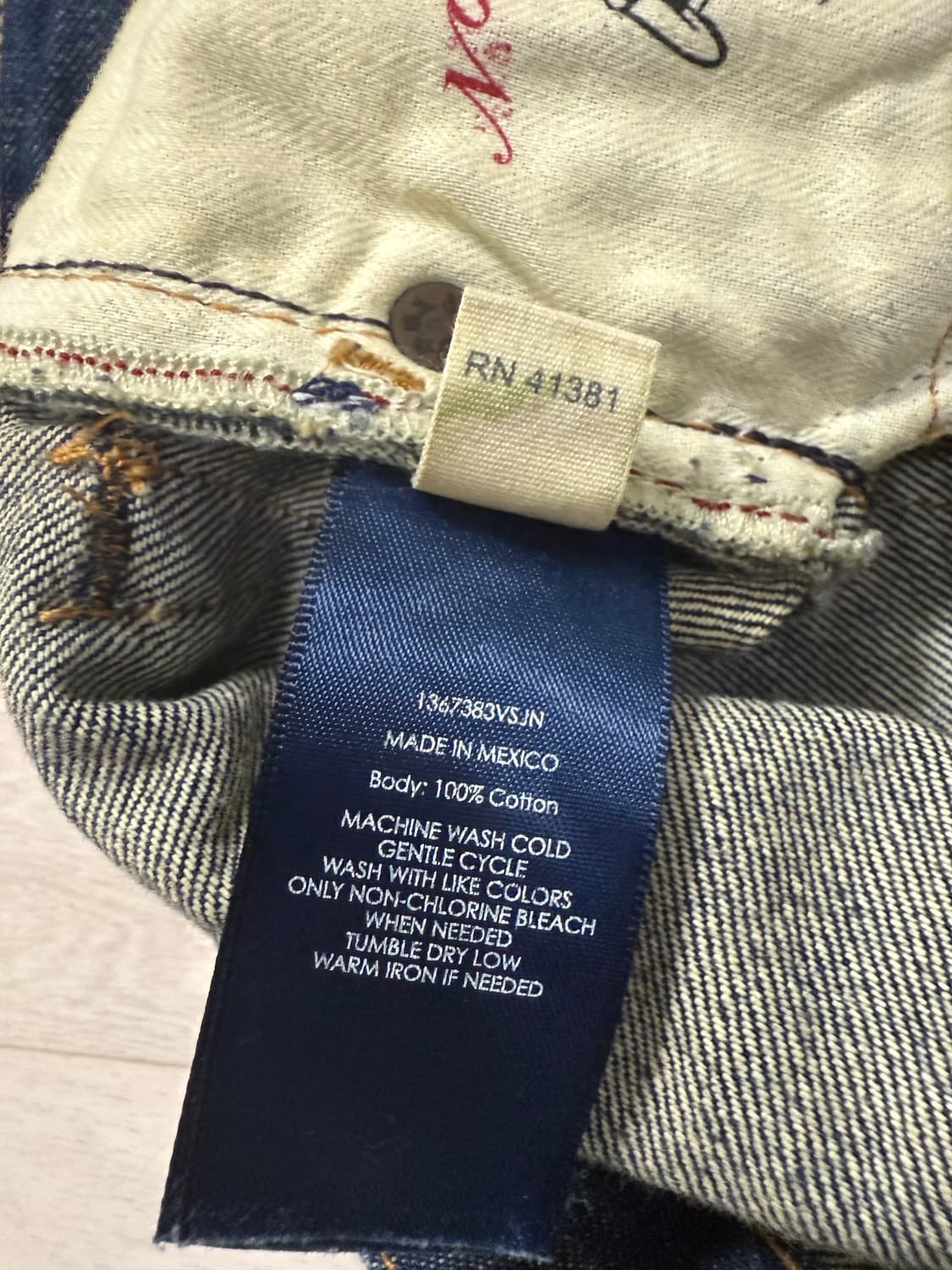 폴로 랄프로렌 데님 34사이즈 상품이미지5