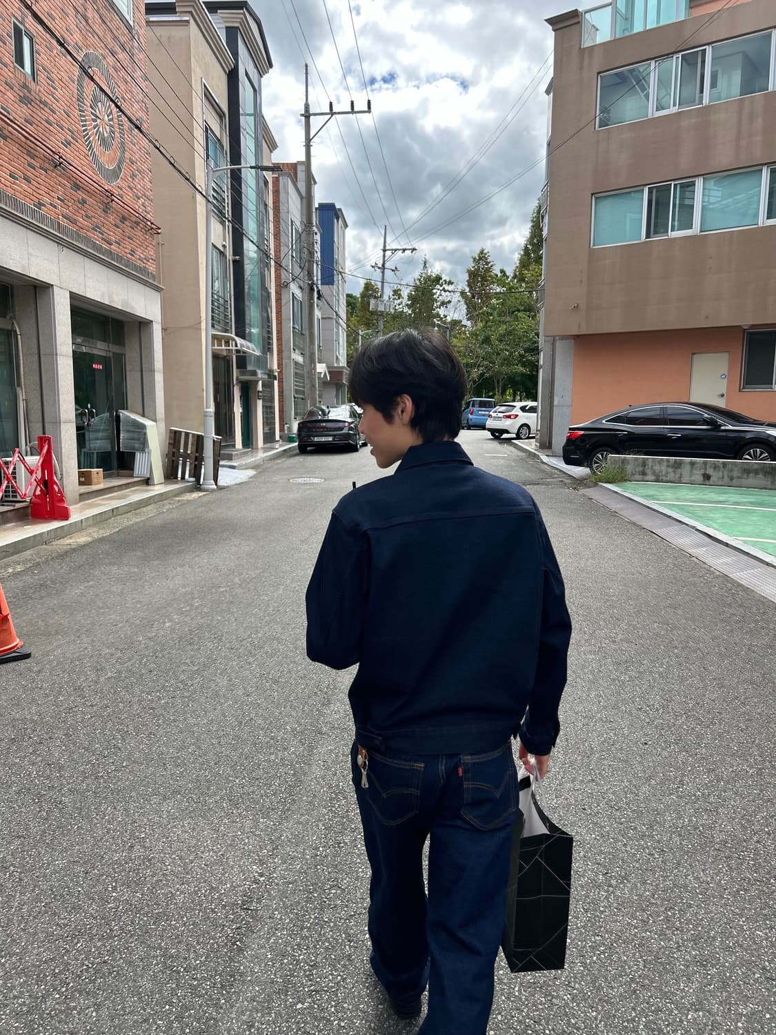 유니클로 생지데님자켓 상품이미지2