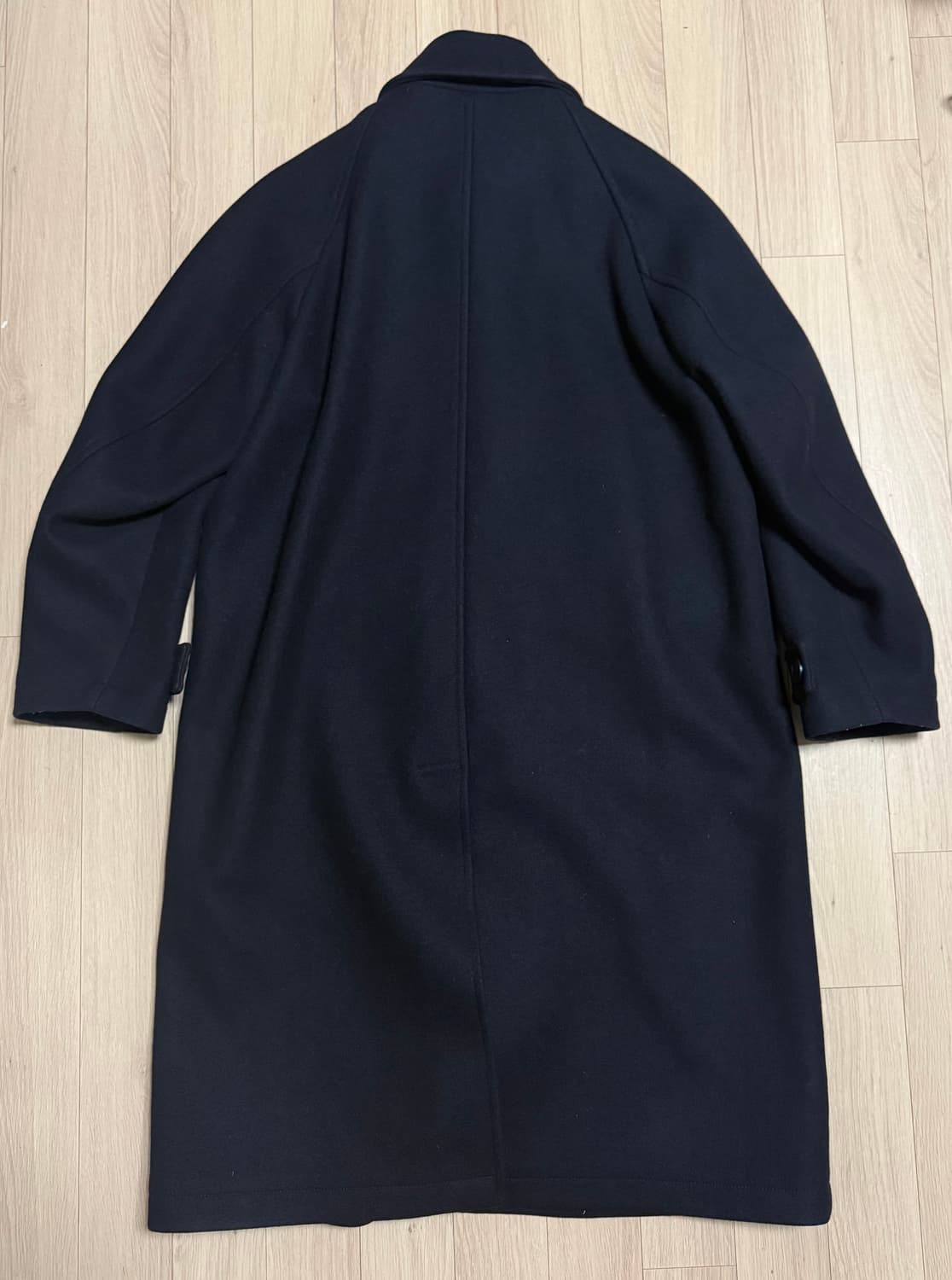 애프터프레이(AFTER PRAY) 발마칸 코트 네이비 L 상품이미지2