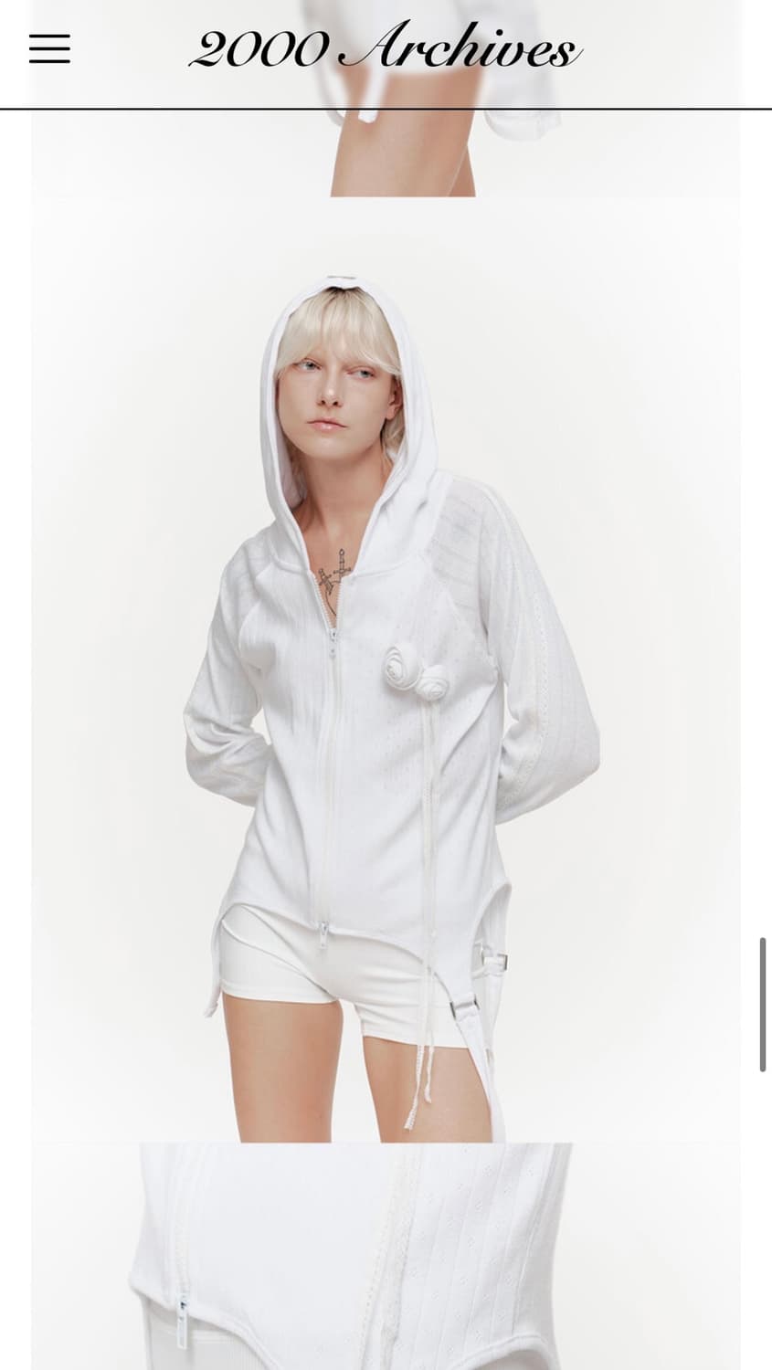 2000 아카이브 후드집업 상품이미지3