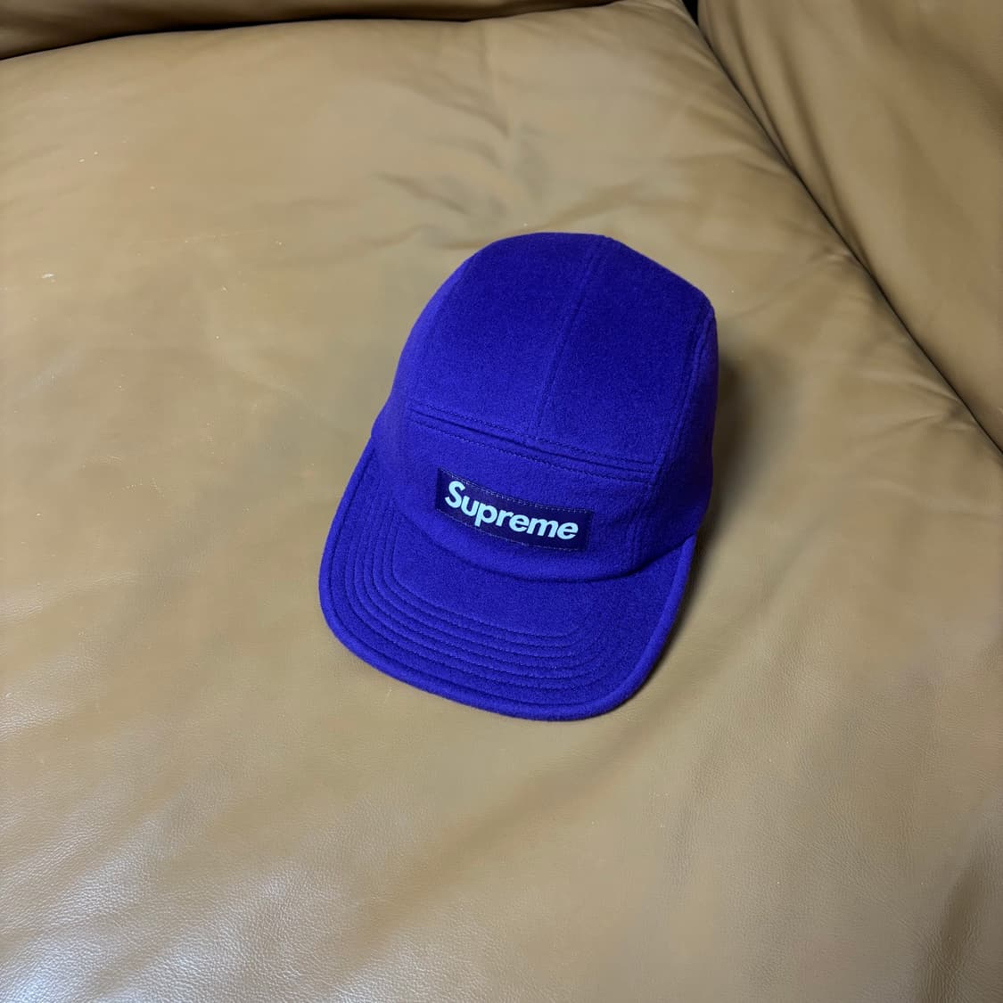 Supreme 슈프림 퍼플 캠프캡 모자 (Purple) 상품이미지1