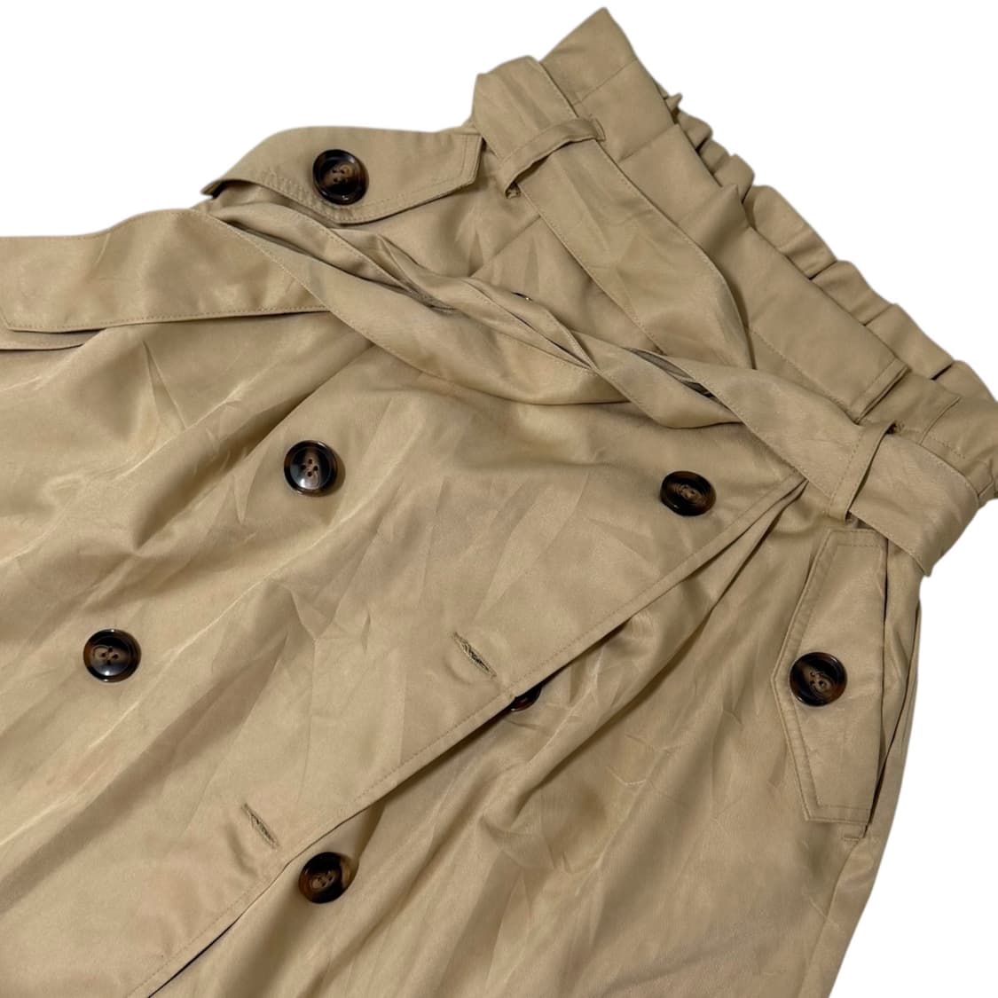 CECIL McBEE 더블버튼 트렌치 미디스커트 상품이미지5