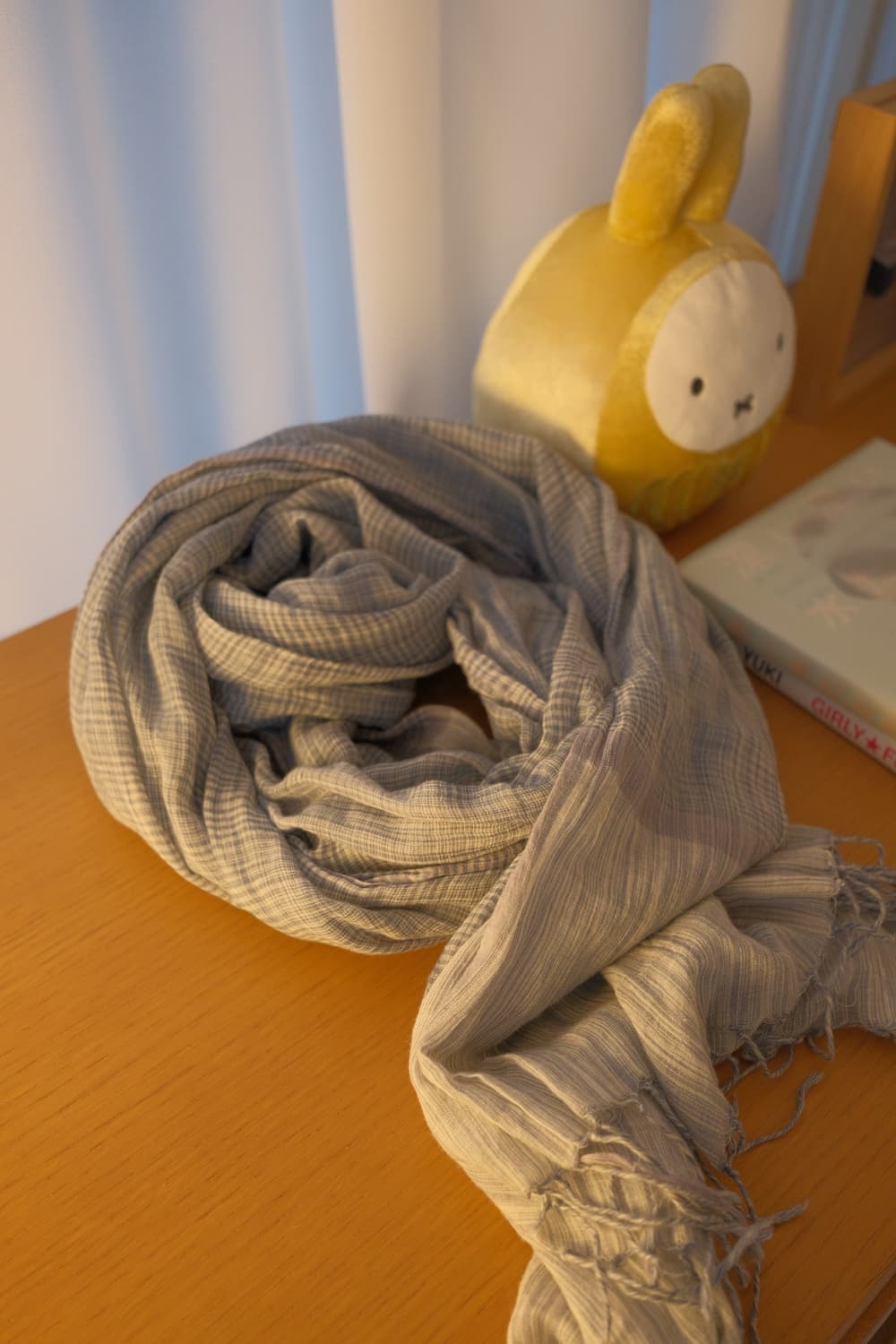 Blue stripe scarf 상품이미지2