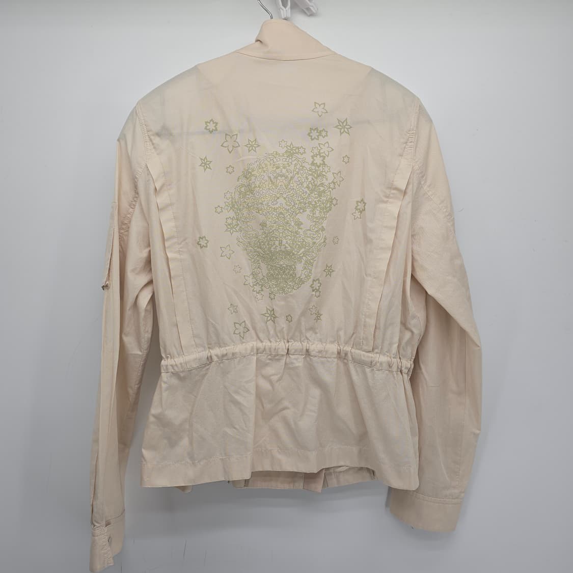 Sisley 아이보리 크롭 야상 자켓 상품이미지4