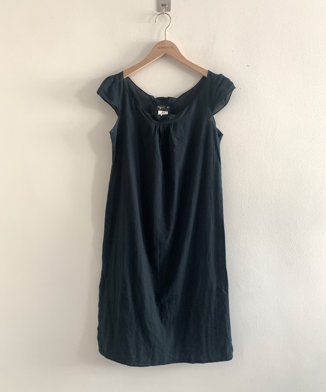 (Agnes B)Linen Sleeveless Dress 상품이미지1