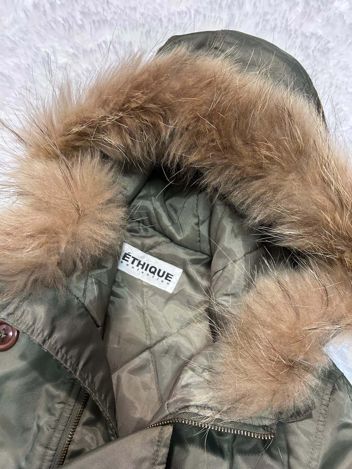 y2k mood raccoon fur short n2b 상품이미지2