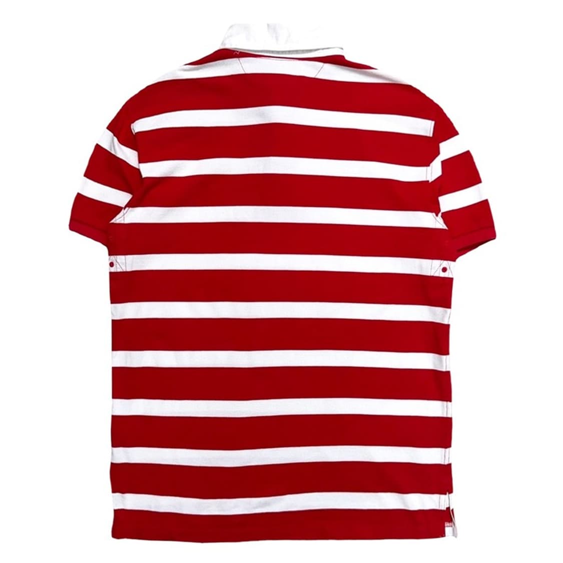 RALPH LAUREN 스트라이프 PK 반팔 레드 M 상품이미지8