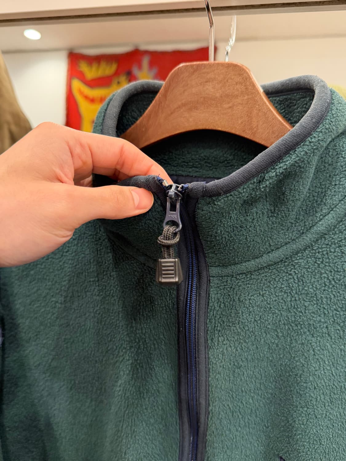 00s Timberland 팀버랜드 플리스 집업 자켓 상품이미지4